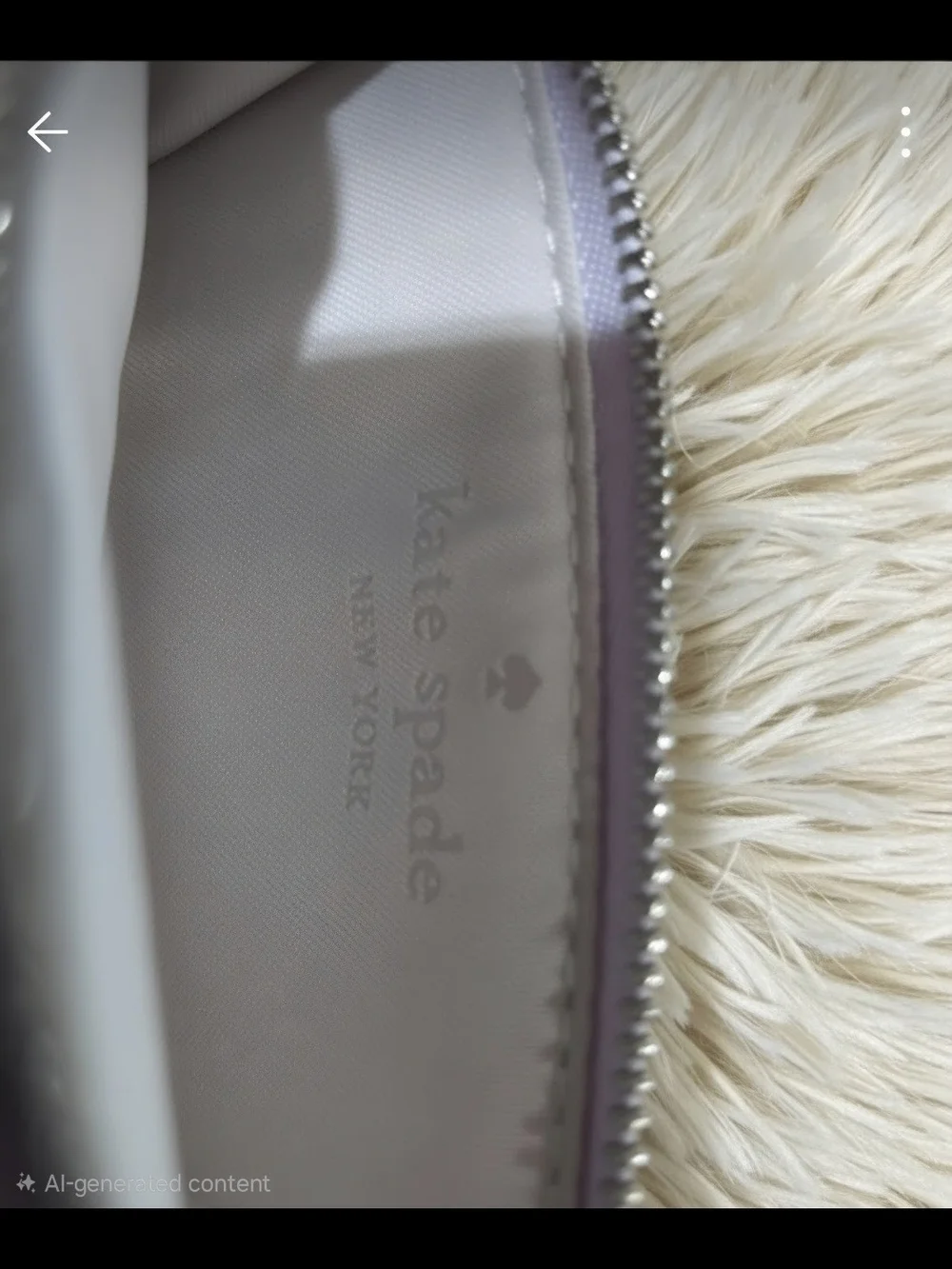 kate spade Lilac Pebbled Leather Wristlet